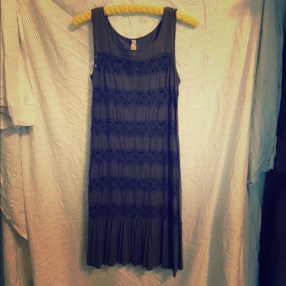 Cute dress. Army green/grey